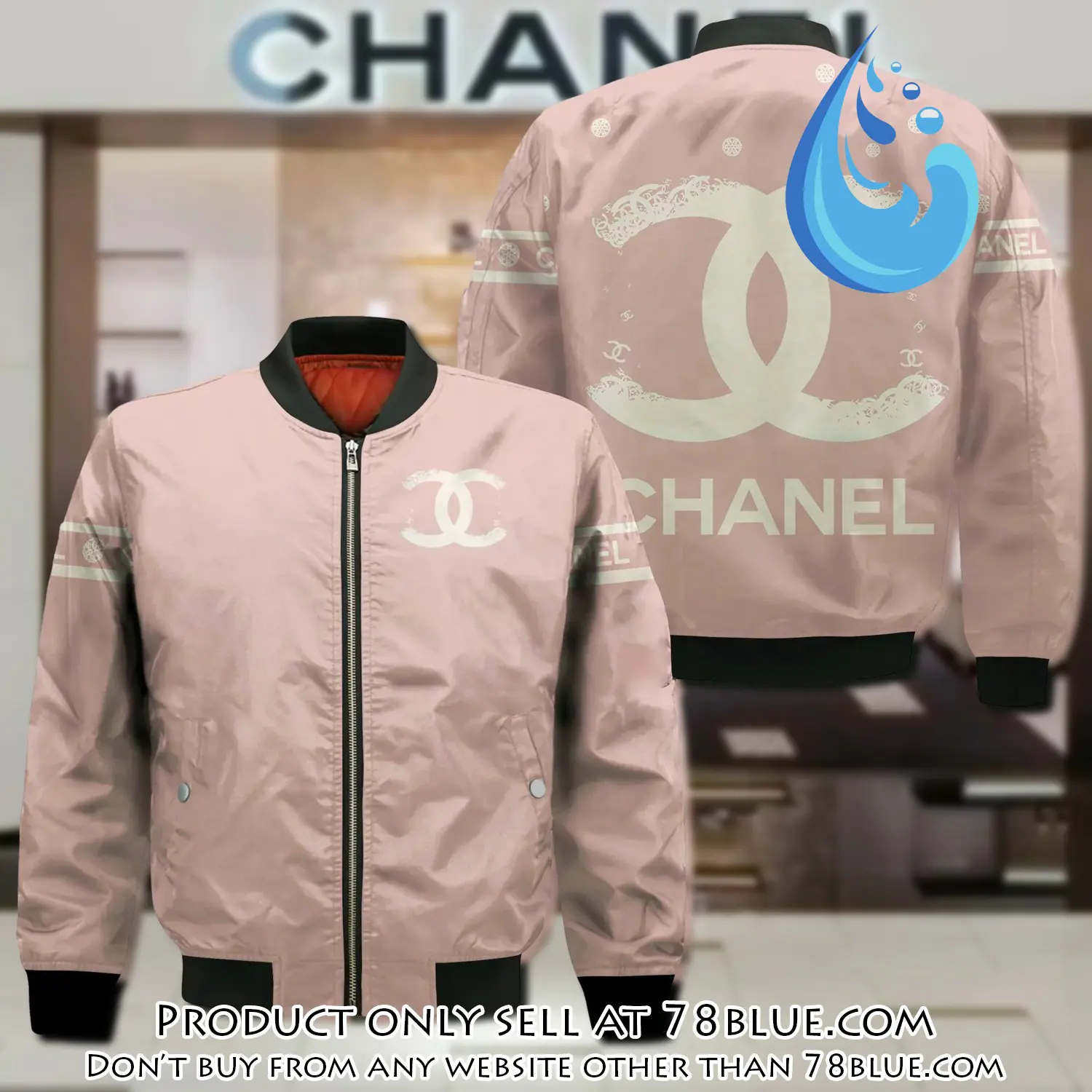 Chanel bomber jacket luxury brand clothing clothes outfit 78b5743263